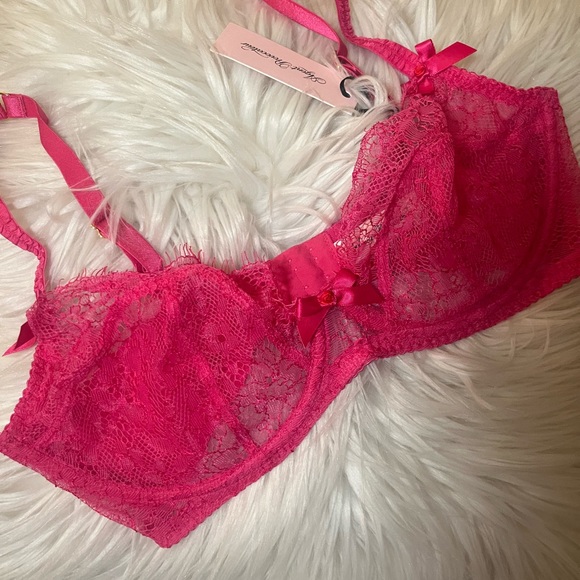 NWT Agent Provocateur Lorna Lace Bra & Thong Set - Picture 4 of 5